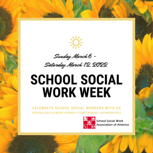 School Social Work Week Logo